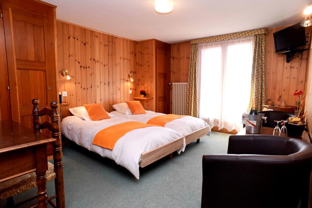 Hotel De La Poste Verbier Rum bild