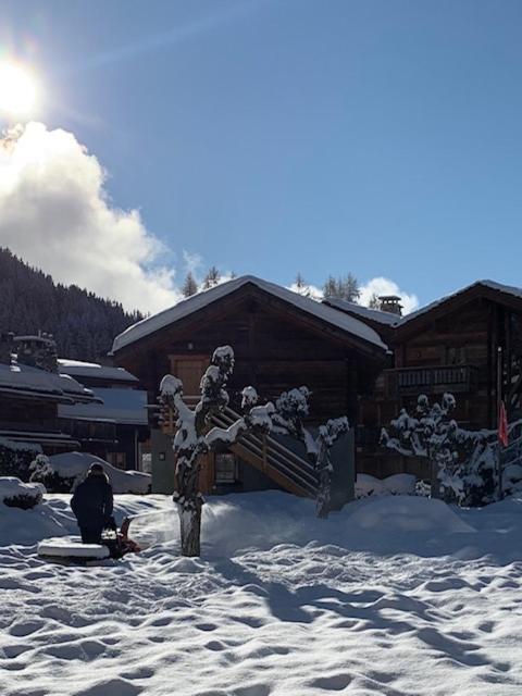 Hotel De La Poste Verbier Exteriör bild